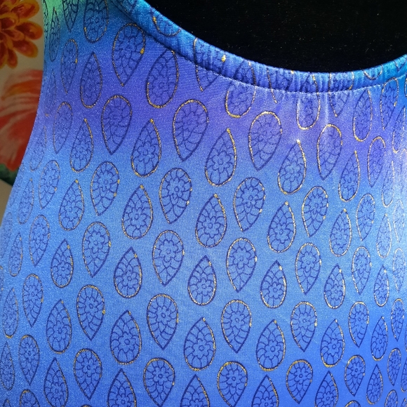 ~{Mainstream}~ Vintage boho printed one piece swimsuit. - Picture 6 of 10